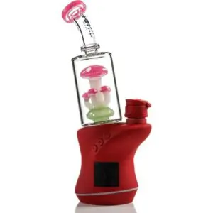 pink mushroom glass top for Vaporiser