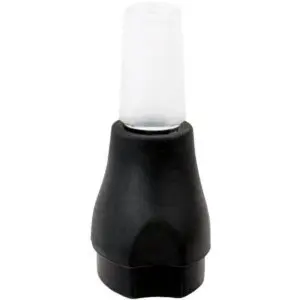 Black plastic cap with 14mm bong attachment Xmax Vital Bong Adaptor