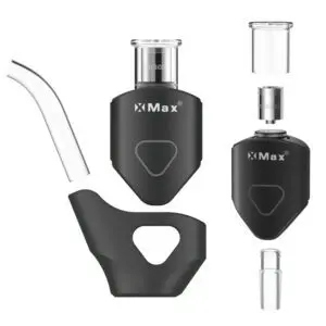 Black Vaporiser looks like a futurestic pipe