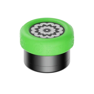 Green silicone grip