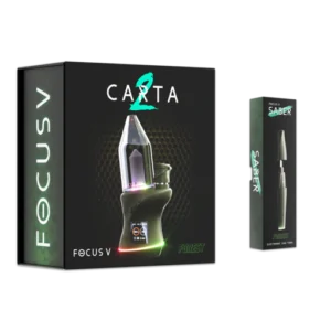 Carta 2 vaporiser and hot Knife Back